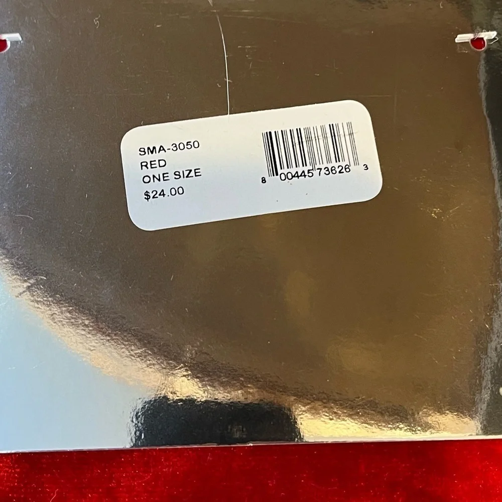 NWT Steve Madden Mid Length Fashion Gloves Red